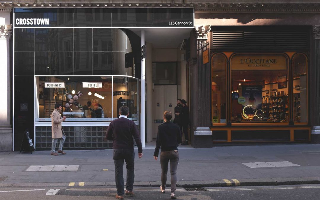 CROSSTOWN OPENS IN CITY OF LONDON