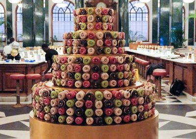 Doughnut Stand that holds doughnuts for events