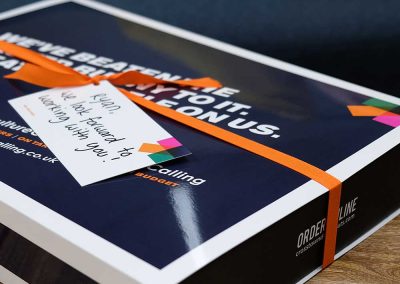 A company gift of doughnuts for a new employee